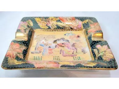 LOTE 121 - CINZEIRO IMPORTADO CHINÊS UM 13X16 (NO ESTADO)