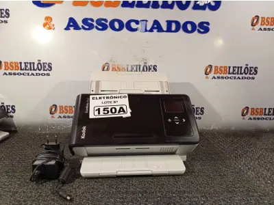 LOTE 150 - 01 SCANER KODAK SCANMATE I1150 COM FONTE (NO ESTADO, NÃO SABEMOS SE FUNCIONA. LEILÃO NÃO TEM GARANTIA E NEM DEVOLUÇÃO, SUJEITO A POSSÍVEIS AVARIAS VISÍVEIS/OCULTAS E/OU AUSÊNCIA DE COMPONENTES)