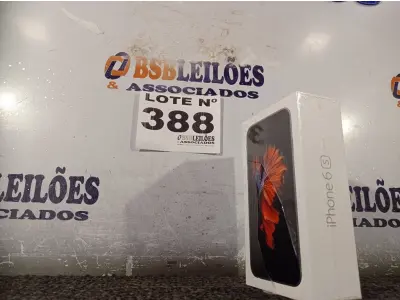 LOTE 388 - 01 - IPHONE 6S 32 GB CINZA LACRADO (NO ESTADO, NÃO SABEMOS SE FUNCIONA. LEILÃO NÃO TEM GARANTIA E NEM DEVOLUÇÃO, SUJEITO A POSSÍVEIS AVARIAS VISÍVEIS/OCULTAS E/OU AUSÊNCIA DE COMPONENTES)
