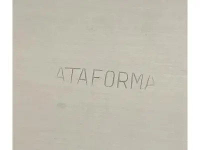 LOTE 239 - DUAS  ATA FORMAS DE PICOLÉ: FABRICADO EM AÇO INOX (NO ESTADO)