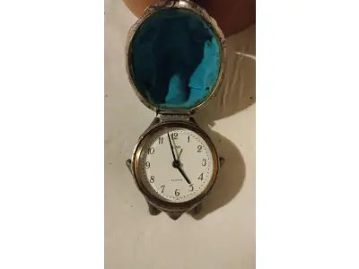 LOTE 280 - RELÓGIO ANTIGO MÁQUINA À CORDA B.W. R$ (NO ESTADO)