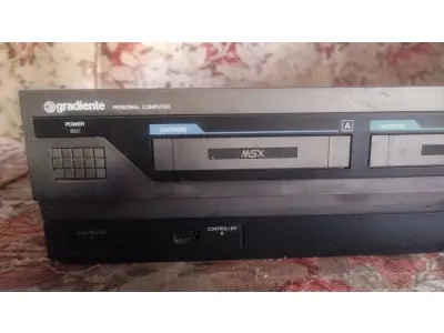 LOTE 345 - VIDEOGAME ANTIGO MAX LIGANDO PERFEITAMENTE SEM TESTE DE FUNCIONAMENTO RELÍQUIA (NO ESTADO)
