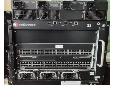 LOTE 353 - APPLIANCE ENTERASYS S3  RETIRADA DO LOCAL FUNCIONANDO (NO ESTADO)