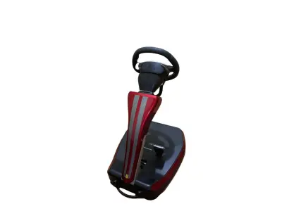 LOTE 309 - VOLANTE FERRARI WIRELESS GT COCKPIT 430 SCUDERIA USADO A TEMPOS FOI GUARDADO NUNCA MAIS USADO (NO ESTADO)