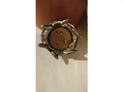 LOTE 280 - RELÓGIO ANTIGO MÁQUINA À CORDA B.W. R$ (NO ESTADO)