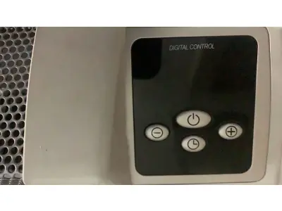 LOTE 534 - AQUECEDOR ELÉTRICO PARA PAREDE FUNCIOANDO PERFEITAMENTE ESTADO DE NOVO (NO ESTADO)
