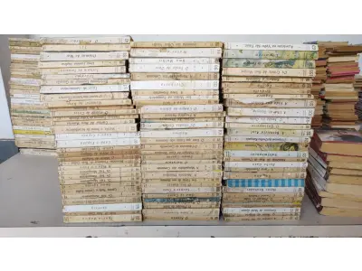 LOTE 609 - RARA COLEÇÃO SARAIVA COM 277 LIVROS MAIS 28  LIVROS  RAROS (NO ESTADO)
