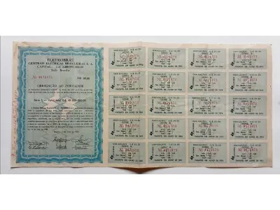 LOTE 599 - 6 APÓLICES (NO ESTADO)