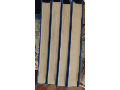 LOTE 589 - COLEÇÃO MONTEIRO LOBATO - 4 VOLUMES - EDIÇÃO DE LUXO  (NO ESTADO)