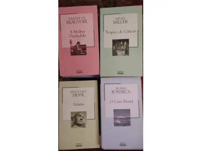 LOTE 590 - COLEÇÃO COMPLETA BIBLIOTECA FOLHA - CLÁSSICOS DO SÉCULO XX (NO ESTADO)