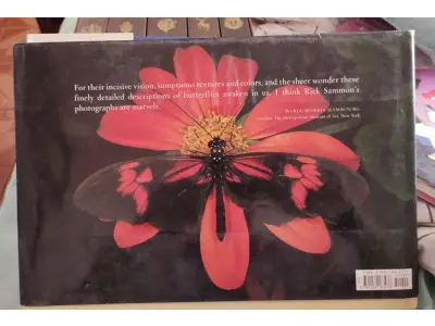 LOTE 614 - RARO LIVRO FLYING FLOWERS RICK SAMMON (NO ESTADO)