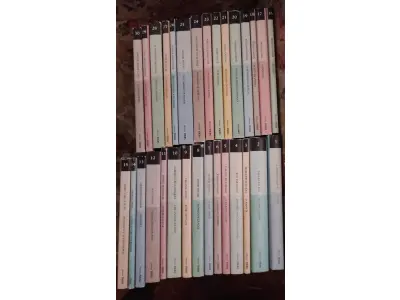 LOTE 590 - COLEÇÃO COMPLETA BIBLIOTECA FOLHA - CLÁSSICOS DO SÉCULO XX (NO ESTADO)