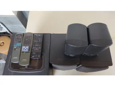LOTE 507 - SOM AIWA LIGANDO SEM TESTES TAMPA DO CD NÃO FECHA (NO ESTADO)