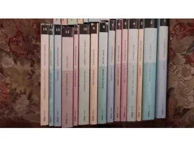 LOTE 590 - COLEÇÃO COMPLETA BIBLIOTECA FOLHA - CLÁSSICOS DO SÉCULO XX (NO ESTADO)