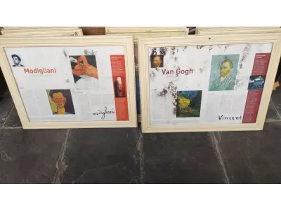 LOTE 521 - LOTE COM DIVERSOS QUADROS ANTIGOS (NO ESTADO)