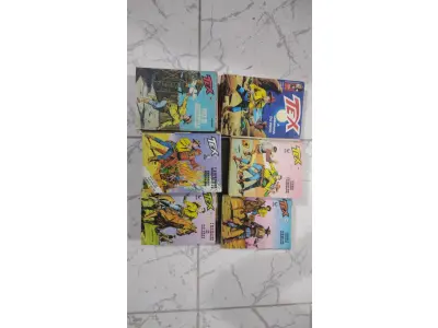 LOTE 584 - LOTE GIBIS ANTIGOS TEX EDITORA GLOBO COM 150 GIBIS (NO ESTADO)
