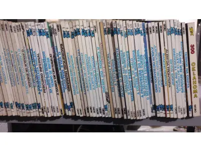 LOTE 584 - LOTE GIBIS ANTIGOS TEX EDITORA GLOBO COM 150 GIBIS (NO ESTADO)