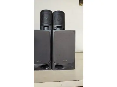 LOTE 507 - SOM AIWA LIGANDO SEM TESTES TAMPA DO CD NÃO FECHA (NO ESTADO)