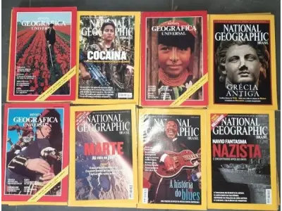LOTE 603 - COLEÇÃO COM 85 REVISTAS (NO ESTADO)