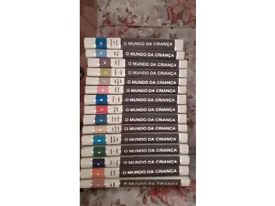 LOTE 601 - COLEÇÃO LIVROS MUNDO DA CRIANÇA COMPLETA 16 VOLUMES (NO ESTADO)