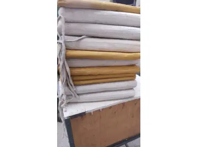 LOTE 432 - LOTE COM 11 ALMOFADAS PARA CADEIRAS DE TELINHAS (NO ESTADO)