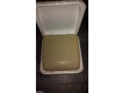 LOTE 542 - MÁQUINA DE ESCREVER ANTIGA FUNCIONANDO PERFEITAMENTE (NO ESTADO)