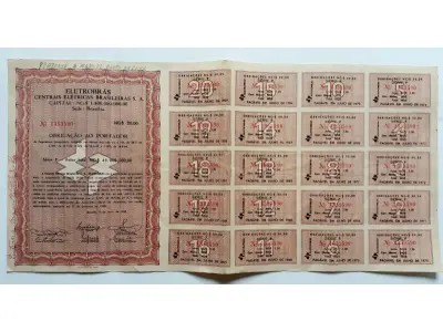 LOTE 598 - 6 APÓLICES (NO ESTADO)
