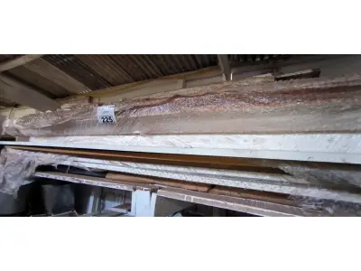 LOTE 225 - 01 LOTE COM MADEIRAS DIVERSAS (NO ESTADO)