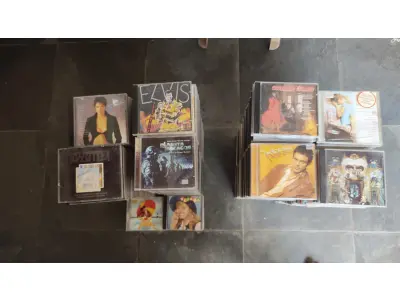 LOTE 631 - LOTE COM 424 CDS RAROS TRILHA SONORA DE NOVELAS RAROS ENTRE OUTROS (NO ESTADO)