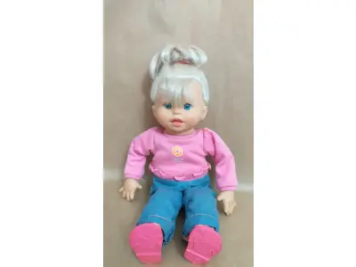 LOTE 660 - BONECA DA FISHER PRICE LITTLE MOMMY ORIGINAL MAIS  (NO ESTADO)