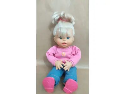 LOTE 660 - BONECA DA FISHER PRICE LITTLE MOMMY ORIGINAL MAIS  (NO ESTADO)