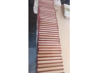 LOTE 641 - BIBLIOTECA DE HISTÓRIA - GRANDES PERSONAGENS DE TODOS OS TEMPOS - 40 VOLUMES (NO ESTADO)