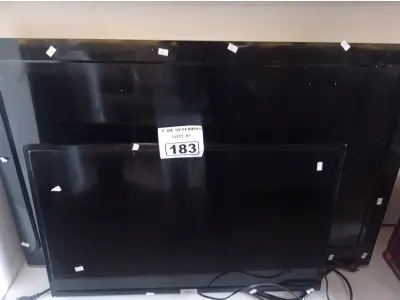 LOTE 183 - 02 TV’S MARCAS E MODELOS DIVERSOS COM AVARIAS. (NO ESTADO) ATENÇÃO! FAZER A VISITAÇÃO ANTES DE ARREMATAR, NÃO SABEMOS SE FUNCIONA. LEILÃO NÃO TEM GARANTIA E NEM DEVOLUÇÃO, SUJEITO A POSSÍVEIS AVARIAS VISÍVEIS/OCULTAS E/OU AUSÊNCIA DE COMPONENTES.