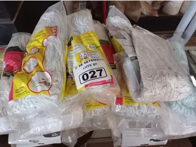 LOTE 027 - 01 LOTE COM VÁRIOS MOP PARA LIMPEZA MARCAS E MODELOS DIVERSOS. (NO ESTADO) ATENÇÃO! FAZER A VISITAÇÃO ANTES DE ARREMATAR, NÃO SABEMOS SE FUNCIONA. LEILÃO NÃO TEM GARANTIA E NEM DEVOLUÇÃO, SUJEITO A POSSÍVEIS AVARIAS VISÍVEIS/OCULTAS E/OU AUSÊNCIA DE COMPONENTES.