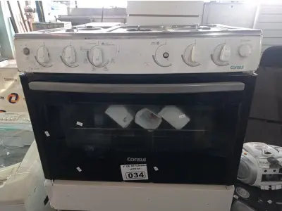 LOTE 034 - 02 FOGÕES A GÁS MARCAS E MODELOS DIVERSOS COM AVARIAS. (NO ESTADO) ATENÇÃO! FAZER A VISITAÇÃO ANTES DE ARREMATAR, NÃO SABEMOS SE FUNCIONA. LEILÃO NÃO TEM GARANTIA E NEM DEVOLUÇÃO, SUJEITO A POSSÍVEIS AVARIAS VISÍVEIS/OCULTAS E/OU AUSÊNCIA DE COMPONENTES.