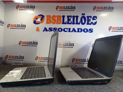 LOTE 413 - 02 NOTEBOOKS MARCAS TOSHIBA PARA RETIRADA DE PEÇAS. (NO ESTADO) ATENÇÃO! FAZER A VISITAÇÃO ANTES DE ARREMATAR, NÃO SABEMOS SE FUNCIONA. LEILÃO NÃO TEM GARANTIA E NEM DEVOLUÇÃO, SUJEITO A POSSÍVEIS AVARIAS VISÍVEIS/OCULTAS E/OU AUSÊNCIA DE COMPONENTES.