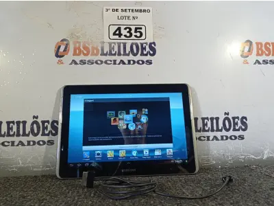 LOTE 435 - 01 TABLET SAMSUNG TAB2 10.1 COM CABO. (NO ESTADO) ATENÇÃO! FAZER A VISITAÇÃO ANTES DE ARREMATAR, NÃO SABEMOS SE FUNCIONA. LEILÃO NÃO TEM GARANTIA E NEM DEVOLUÇÃO, SUJEITO A POSSÍVEIS AVARIAS VISÍVEIS/OCULTAS E/OU AUSÊNCIA DE COMPONENTES.