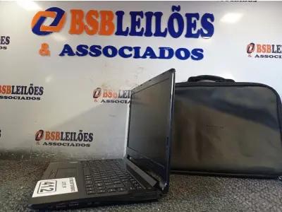 LOTE 412 - 01 NOTEBOOK POSITIVO COM PASTA. (NO ESTADO) ATENÇÃO! FAZER A VISITAÇÃO ANTES DE ARREMATAR, NÃO SABEMOS SE FUNCIONA. LEILÃO NÃO TEM GARANTIA E NEM DEVOLUÇÃO, SUJEITO A POSSÍVEIS AVARIAS VISÍVEIS/OCULTAS E/OU AUSÊNCIA DE COMPONENTES.