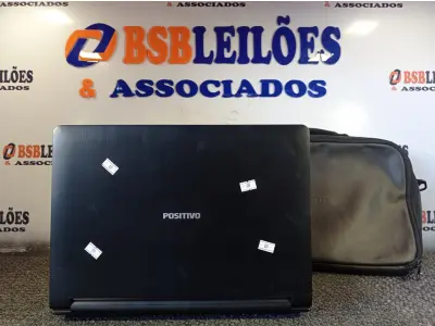 LOTE 407 - 01 NOTEBOOK POSITIVO COM PASTA. (NO ESTADO) ATENÇÃO! FAZER A VISITAÇÃO ANTES DE ARREMATAR, NÃO SABEMOS SE FUNCIONA. LEILÃO NÃO TEM GARANTIA E NEM DEVOLUÇÃO, SUJEITO A POSSÍVEIS AVARIAS VISÍVEIS/OCULTAS E/OU AUSÊNCIA DE COMPONENTES.