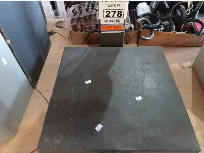 LOTE 278 - 01 BALANÇA ELETRÔNICA MARCA BALMAK CAPACIDADE 50KG. (NO ESTADO) ATENÇÃO! FAZER A VISITAÇÃO ANTES DE ARREMATAR, NÃO SABEMOS SE FUNCIONA. LEILÃO NÃO TEM GARANTIA E NEM DEVOLUÇÃO, SUJEITO A POSSÍVEIS AVARIAS VISÍVEIS/OCULTAS E/OU AUSÊNCIA DE COMPONENTES.