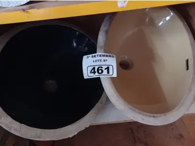 LOTE 461 - 02 CUBAS MARCAS E MODELOS DIVERSOS. (NO ESTADO) ATENÇÃO! FAZER A VISITAÇÃO ANTES DE ARREMATAR, NÃO SABEMOS SE FUNCIONA. LEILÃO NÃO TEM GARANTIA E NEM DEVOLUÇÃO, SUJEITO A POSSÍVEIS AVARIAS VISÍVEIS/OCULTAS E/OU AUSÊNCIA DE COMPONENTES.