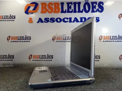 LOTE 411 - 01 NOTEBOOK PARA RETIRADA DE PEÇAS. (NO ESTADO) ATENÇÃO! FAZER A VISITAÇÃO ANTES DE ARREMATAR, NÃO SABEMOS SE FUNCIONA. LEILÃO NÃO TEM GARANTIA E NEM DEVOLUÇÃO, SUJEITO A POSSÍVEIS AVARIAS VISÍVEIS/OCULTAS E/OU AUSÊNCIA DE COMPONENTES.