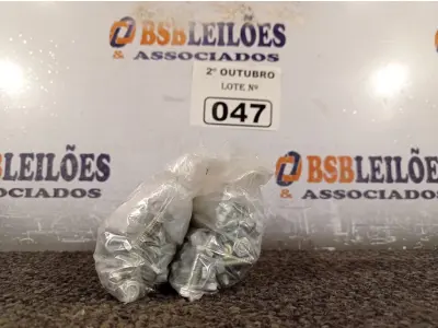 LOTE 047 - 01 KIT DE PARAFUSOS SEXTAVADOS (NO ESTADO) ATENÇÃO! FAZER A VISITAÇÃO ANTES DE ARREMATAR, NÃO SABEMOS SE FUNCIONA. LEILÃO NÃO TEM GARANTIA E NEM DEVOLUÇÃO, SUJEITO A POSSÍVEIS AVARIAS VISÍVEIS/OCULTAS E/OU AUSÊNCIA DE COMPONENTES.