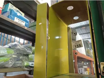 LOTE 155 - 01 EXPOSITOR EM ACRÍLICO. (NO ESTADO) ATENÇÃO! FAZER A VISITAÇÃO ANTES DE ARREMATAR, NÃO SABEMOS SE FUNCIONA. LEILÃO NÃO TEM GARANTIA E NEM DEVOLUÇÃO, SUJEITO A POSSÍVEIS AVARIAS VISÍVEIS/OCULTAS E/OU AUSÊNCIA DE COMPONENTES.