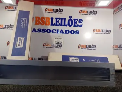 LOTE 350 - 03 LUMINÁRIAS DE EMBUTIR MARCAS EDIBRAZ. (NO ESTADO) ATENÇÃO! FAZER A VISITAÇÃO ANTES DE ARREMATAR, NÃO SABEMOS SE FUNCIONA. LEILÃO NÃO TEM GARANTIA E NEM DEVOLUÇÃO, SUJEITO A POSSÍVEIS AVARIAS VISÍVEIS/OCULTAS E/OU AUSÊNCIA DE COMPONENTES.