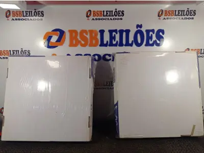 LOTE 317 - 02 LUMINÁRIAS DE EMBUTIR MARCAS EDIBRAZ. (NO ESTADO) ATENÇÃO! FAZER A VISITAÇÃO ANTES DE ARREMATAR, NÃO SABEMOS SE FUNCIONA. LEILÃO NÃO TEM GARANTIA E NEM DEVOLUÇÃO, SUJEITO A POSSÍVEIS AVARIAS VISÍVEIS/OCULTAS E/OU AUSÊNCIA DE COMPONENTES.