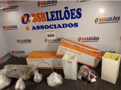 LOTE 595 - 04 PENDENTES BEDSIDE. (NO ESTADO) ATENÇÃO! FAZER A VISITAÇÃO ANTES DE ARREMATAR, NÃO SABEMOS SE FUNCIONA. LEILÃO NÃO TEM GARANTIA E NEM DEVOLUÇÃO, SUJEITO A POSSÍVEIS AVARIAS VISÍVEIS/OCULTAS E/OU AUSÊNCIA DE COMPONENTES.