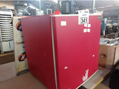 LOTE 341 - 01 FRIGOBAR SAMSUNG RETRO 110V. (NO ESTADO) ATENÇÃO! FAZER A VISITAÇÃO ANTES DE ARREMATAR, NÃO SABEMOS SE FUNCIONA. LEILÃO NÃO TEM GARANTIA E NEM DEVOLUÇÃO, SUJEITO A POSSÍVEIS AVARIAS VISÍVEIS/OCULTAS E/OU AUSÊNCIA DE COMPONENTES.