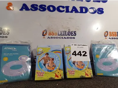 LOTE 442 - 05 BOIAS INFANTIS. (NO ESTADO) ATENÇÃO! FAZER A VISITAÇÃO ANTES DE ARREMATAR, NÃO SABEMOS SE FUNCIONA. LEILÃO NÃO TEM GARANTIA E NEM DEVOLUÇÃO, SUJEITO A POSSÍVEIS AVARIAS VISÍVEIS/OCULTAS E/OU AUSÊNCIA DE COMPONENTES.