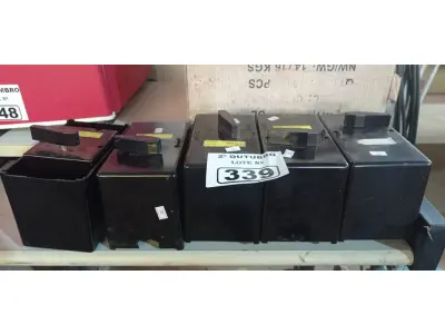 LOTE 339 - 05 CHAVES SECCIONADORAS GM 661. (NO ESTADO) ATENÇÃO! FAZER A VISITAÇÃO ANTES DE ARREMATAR, NÃO SABEMOS SE FUNCIONA. LEILÃO NÃO TEM GARANTIA E NEM DEVOLUÇÃO, SUJEITO A POSSÍVEIS AVARIAS VISÍVEIS/OCULTAS E/OU AUSÊNCIA DE COMPONENTES.